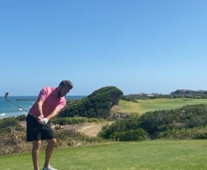 PEGG Golf Pro Marc Rogerstee off